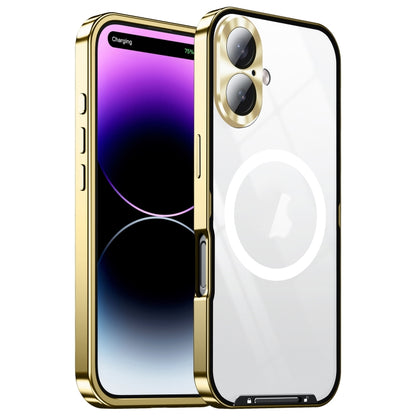 Frosted MagSafe Magnetic Metal Phone Case
