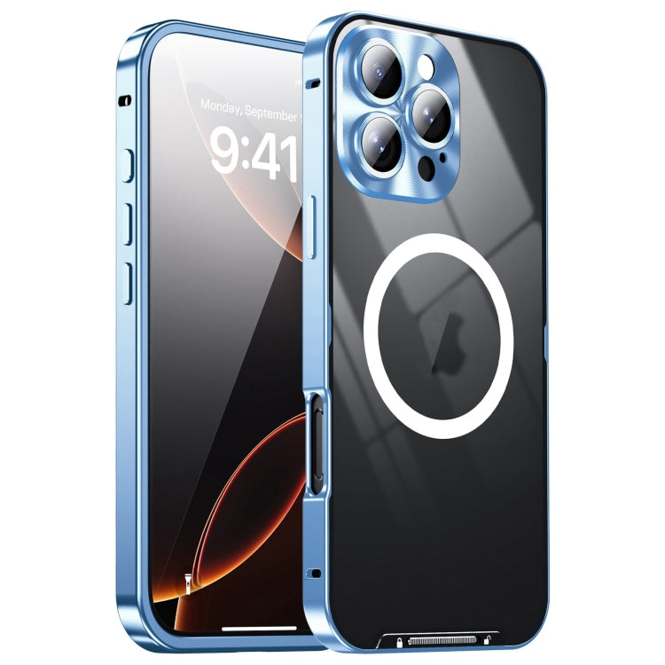 Frosted MagSafe Magnetic Metal Phone Case
