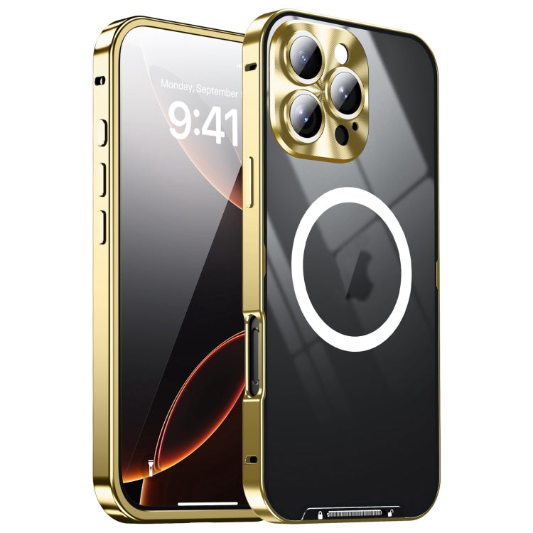 Frosted MagSafe Magnetic Metal Phone Case