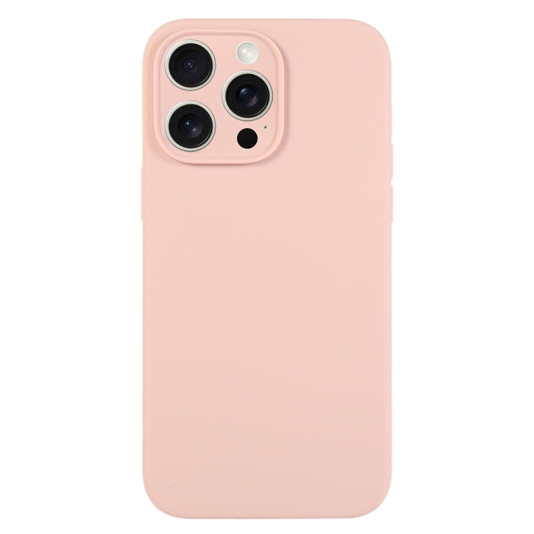 Pure Color Liquid Silicone Fine Pore Phone Case