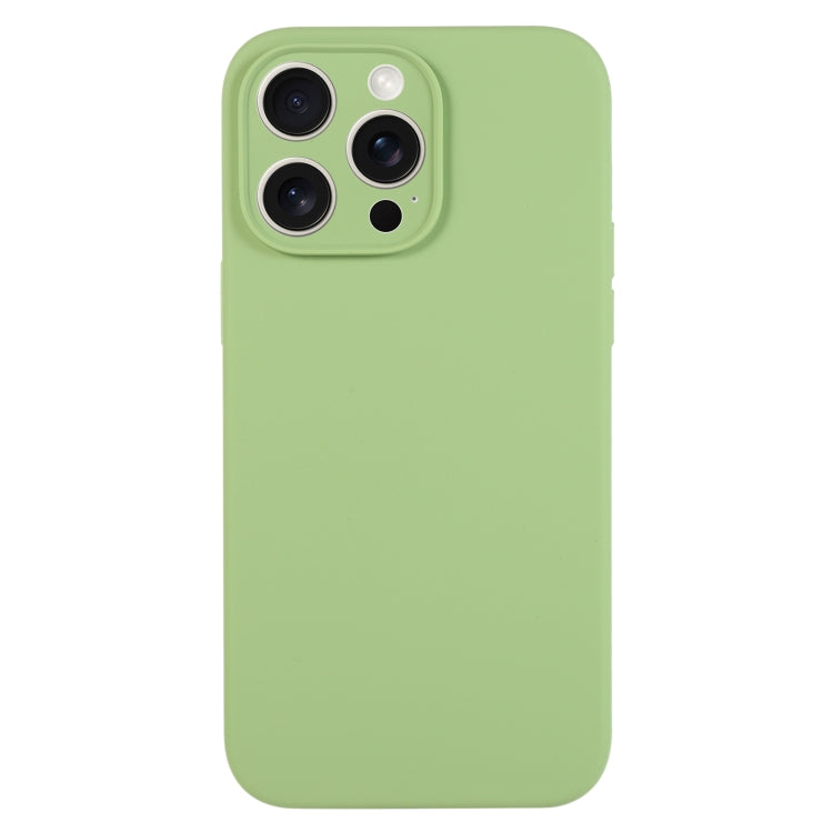 Pure Color Liquid Silicone Fine Pore Phone Case