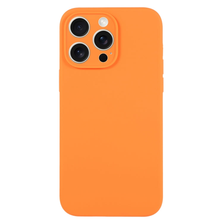 Pure Color Liquid Silicone Fine Pore Phone Case