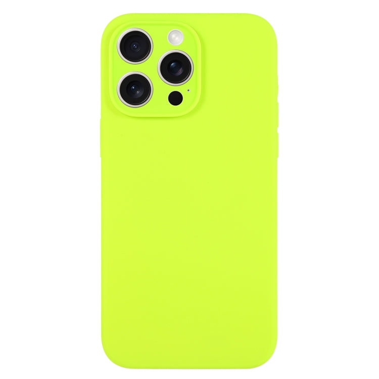 Pure Color Liquid Silicone Fine Pore Phone Case