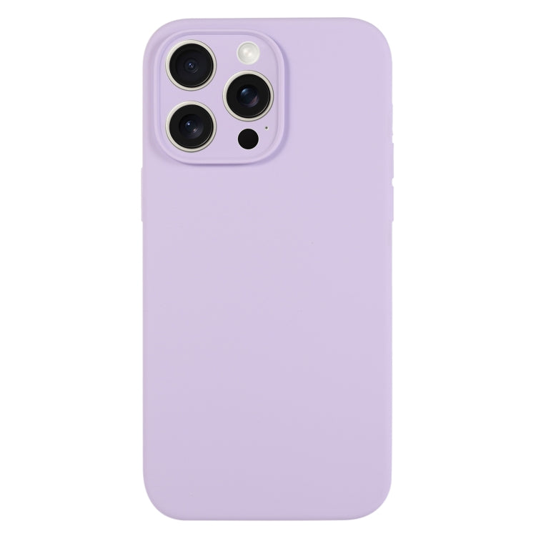 Pure Color Liquid Silicone Fine Pore Phone Case