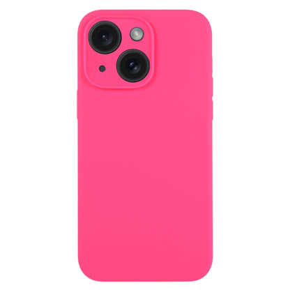 Pure Color Liquid Silicone Fine Pore Phone Case