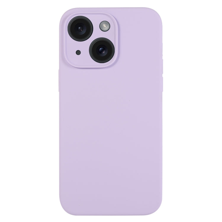 Pure Color Liquid Silicone Fine Pore Phone Case