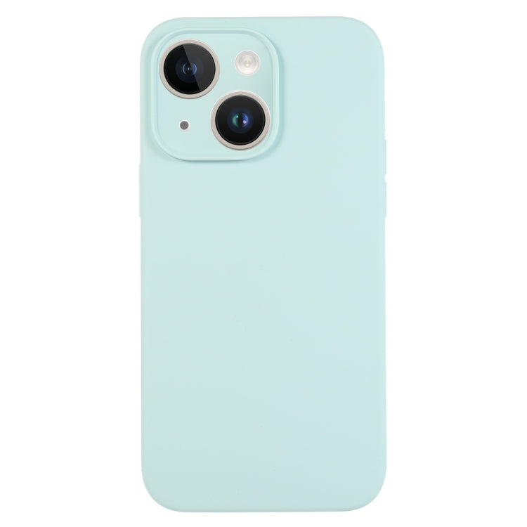 Pure Color Liquid Silicone Fine Pore Phone Case