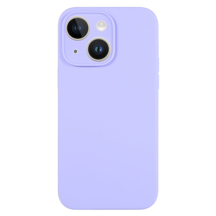 Pure Color Liquid Silicone Fine Pore Phone Case