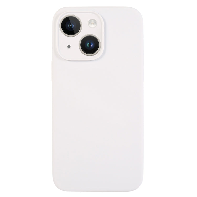 Pure Color Liquid Silicone Fine Pore Phone Case, For iPhone 14, For iPhone 14 Pro����������������...