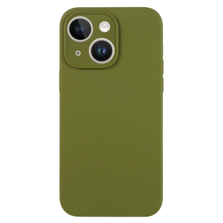 Pure Color Liquid Silicone Fine Pore Phone Case, For iPhone 14, For iPhone 14 Pro����������������...