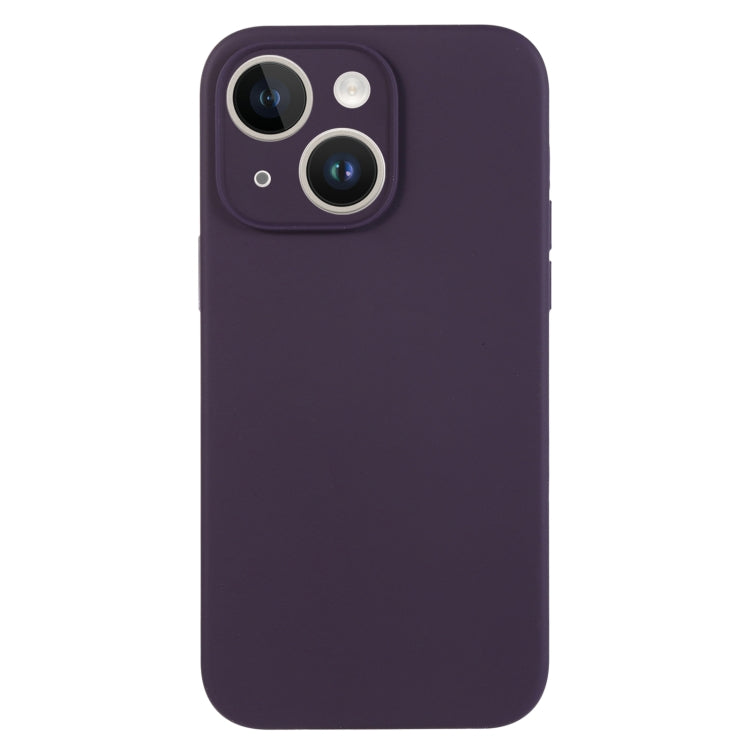 Pure Color Liquid Silicone Fine Pore Phone Case, For iPhone 14, For iPhone 14 Pro����������������...