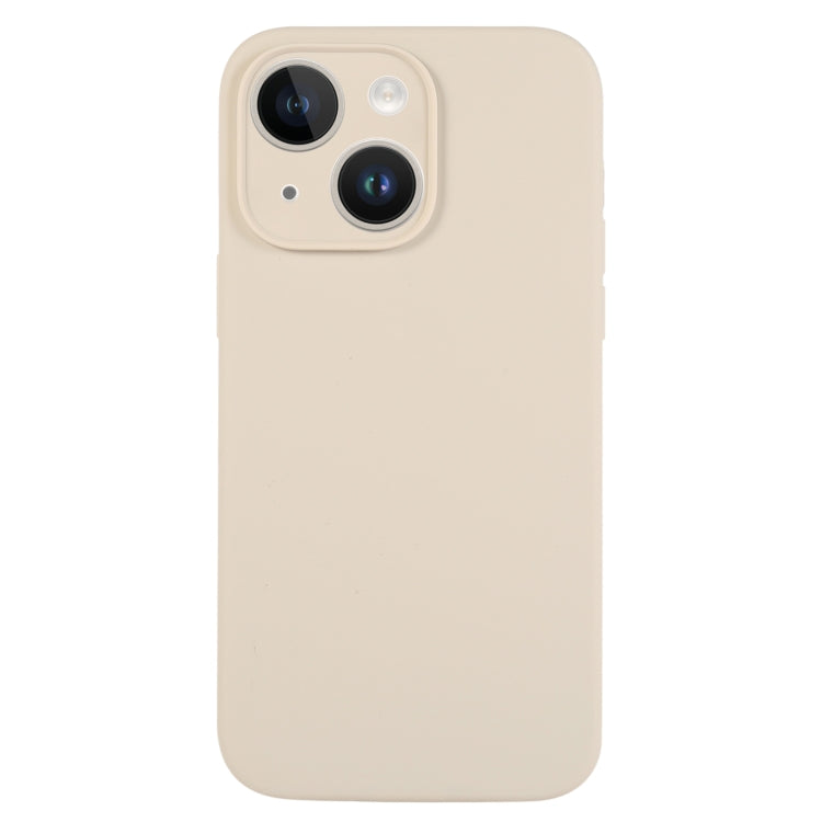Pure Color Liquid Silicone Fine Pore Phone Case, For iPhone 14, For iPhone 14 Pro����������������...