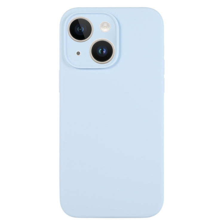 Pure Color Liquid Silicone Fine Pore Phone Case, For iPhone 14, For iPhone 14 Pro����������������...