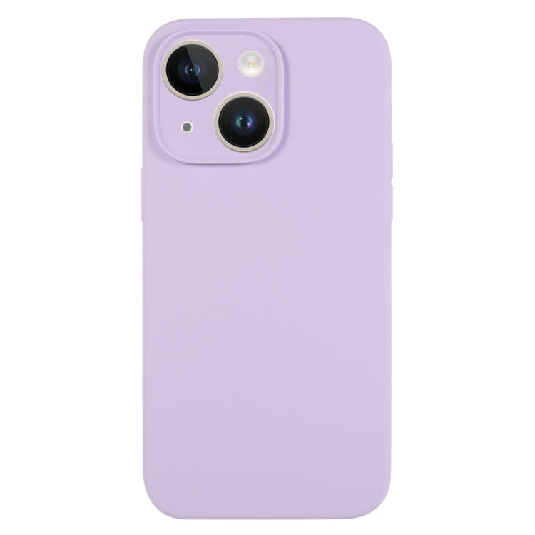 Pure Color Liquid Silicone Fine Pore Phone Case, For iPhone 14, For iPhone 14 Pro����������������...