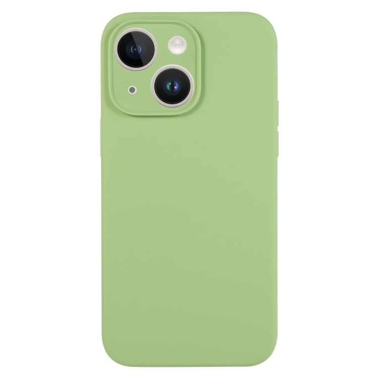 Pure Color Liquid Silicone Fine Pore Phone Case, For iPhone 14, For iPhone 14 Pro����������������...