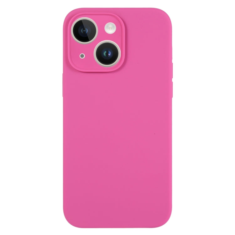 Pure Color Liquid Silicone Fine Pore Phone Case, For iPhone 14, For iPhone 14 Pro����������������...
