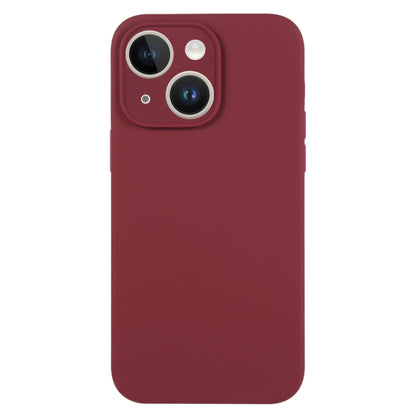 Pure Color Liquid Silicone Fine Pore Phone Case, For iPhone 14, For iPhone 14 Pro����������������...