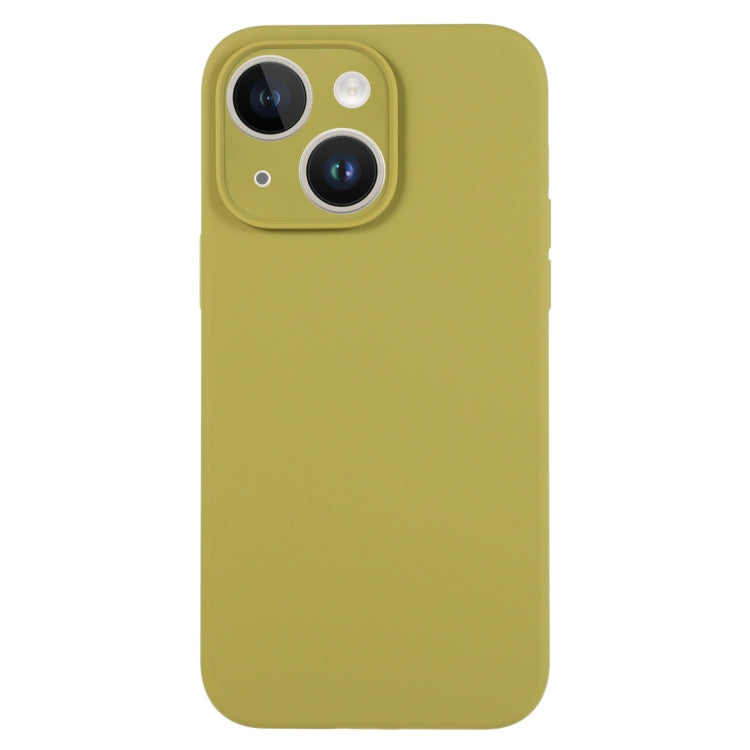 Pure Color Liquid Silicone Fine Pore Phone Case, For iPhone 14, For iPhone 14 Pro����������������...