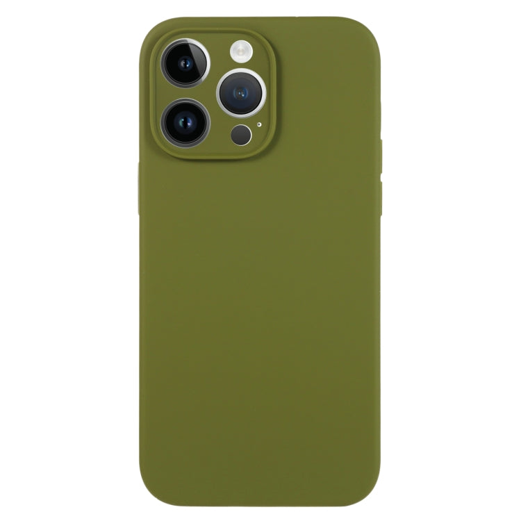 Pure Color Liquid Silicone Fine Pore Phone Case, For iPhone 14, For iPhone 14 Pro����������������...