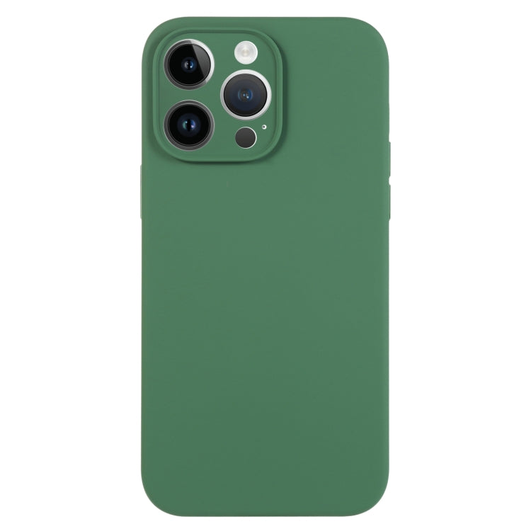 Pure Color Liquid Silicone Fine Pore Phone Case, For iPhone 14, For iPhone 14 Pro����������������...
