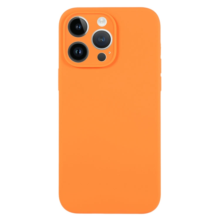 Pure Color Liquid Silicone Fine Pore Phone Case, For iPhone 14, For iPhone 14 Pro����������������...