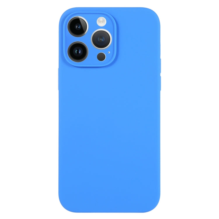 Pure Color Liquid Silicone Fine Pore Phone Case, For iPhone 14, For iPhone 14 Pro����������������...