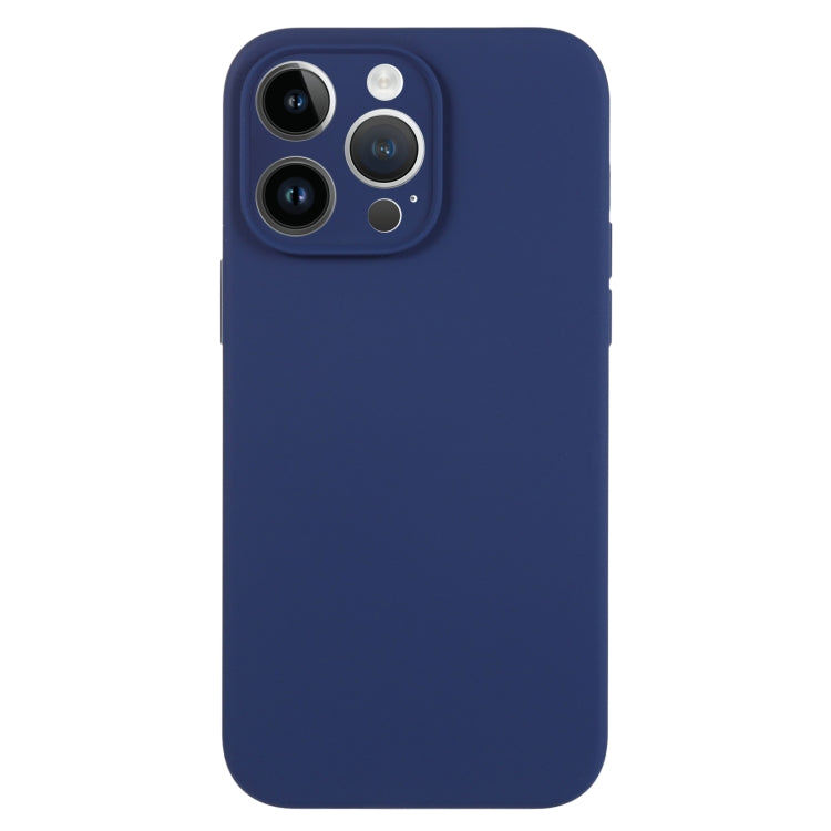 Pure Color Liquid Silicone Fine Pore Phone Case, For iPhone 14, For iPhone 14 Pro����������������...