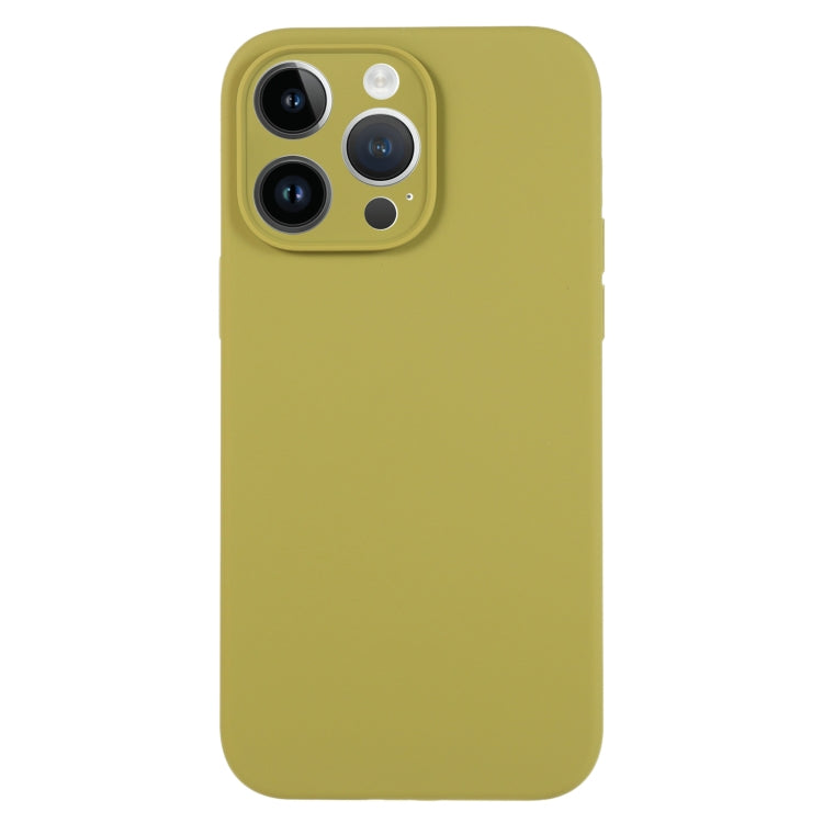 Pure Color Liquid Silicone Fine Pore Phone Case, For iPhone 14, For iPhone 14 Pro����������������...