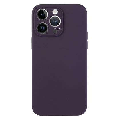 Pure Color Liquid Silicone Fine Pore Phone Case, For iPhone 14, For iPhone 14 Pro����������������...