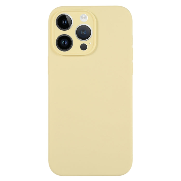 Pure Color Liquid Silicone Fine Pore Phone Case, For iPhone 14, For iPhone 14 Pro����������������...