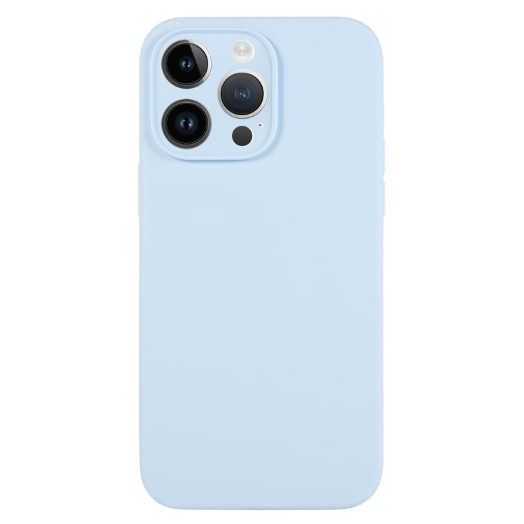 Pure Color Liquid Silicone Fine Pore Phone Case, For iPhone 14, For iPhone 14 Pro����������������...