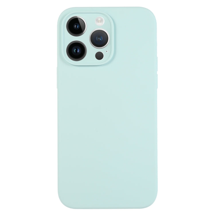 Pure Color Liquid Silicone Fine Pore Phone Case, For iPhone 14, For iPhone 14 Pro����������������...