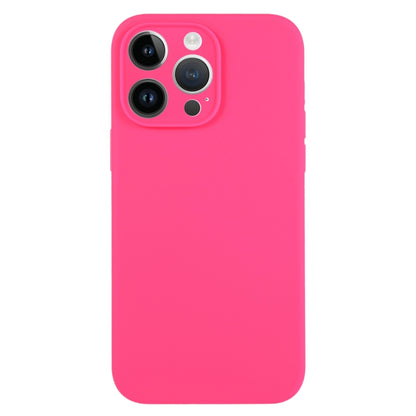 Pure Color Liquid Silicone Fine Pore Phone Case, For iPhone 14, For iPhone 14 Pro����������������...