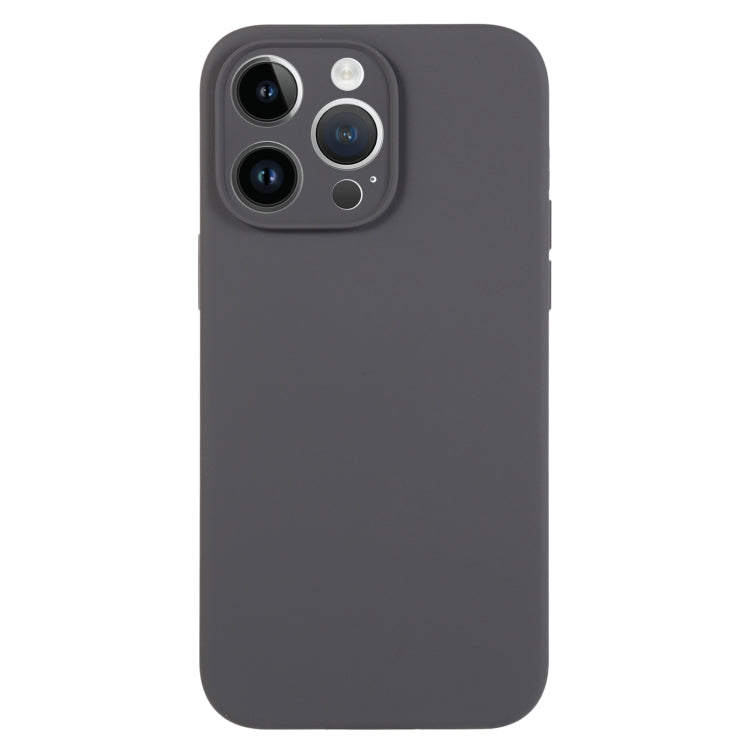 Pure Color Liquid Silicone Fine Pore Phone Case, For iPhone 14, For iPhone 14 Pro����������������...