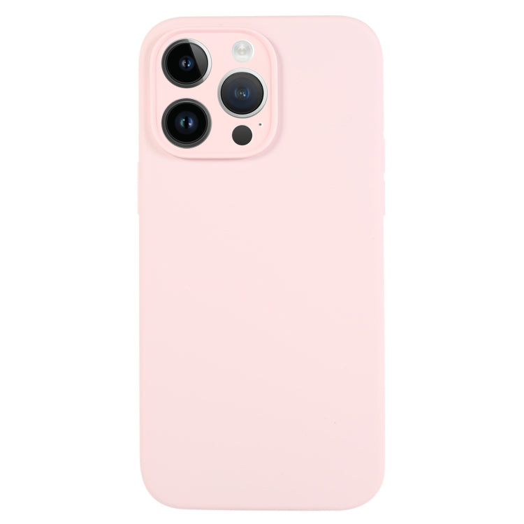 Pure Color Liquid Silicone Fine Pore Phone Case