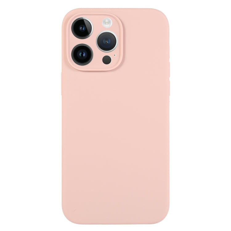 Pure Color Liquid Silicone Fine Pore Phone Case