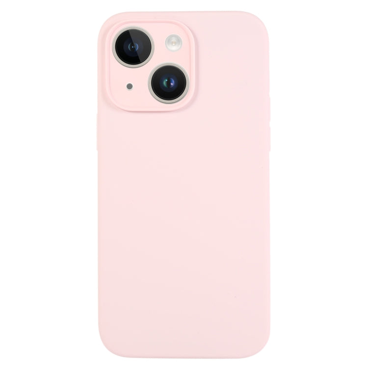 Pure Color Liquid Silicone Fine Pore Phone Case