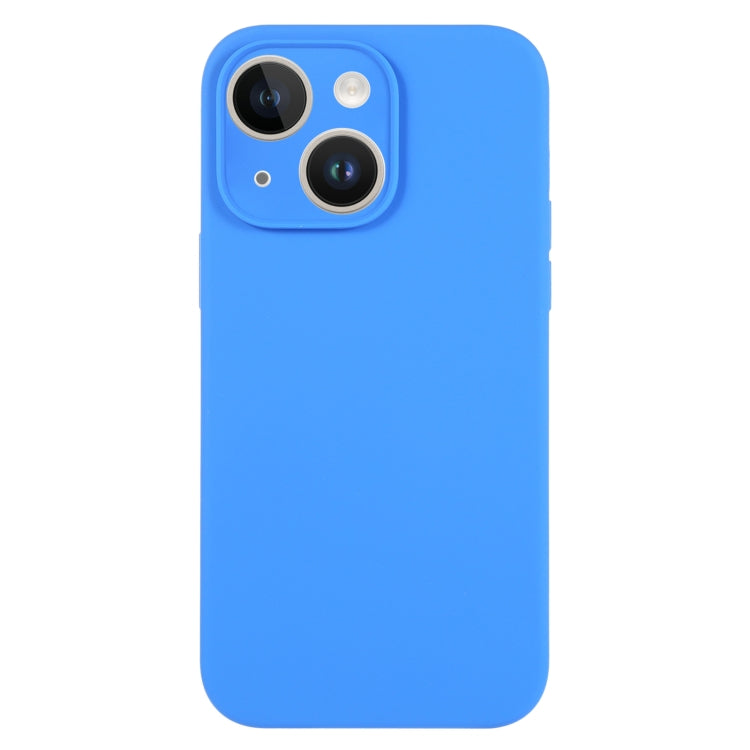 Pure Color Liquid Silicone Fine Pore Phone Case