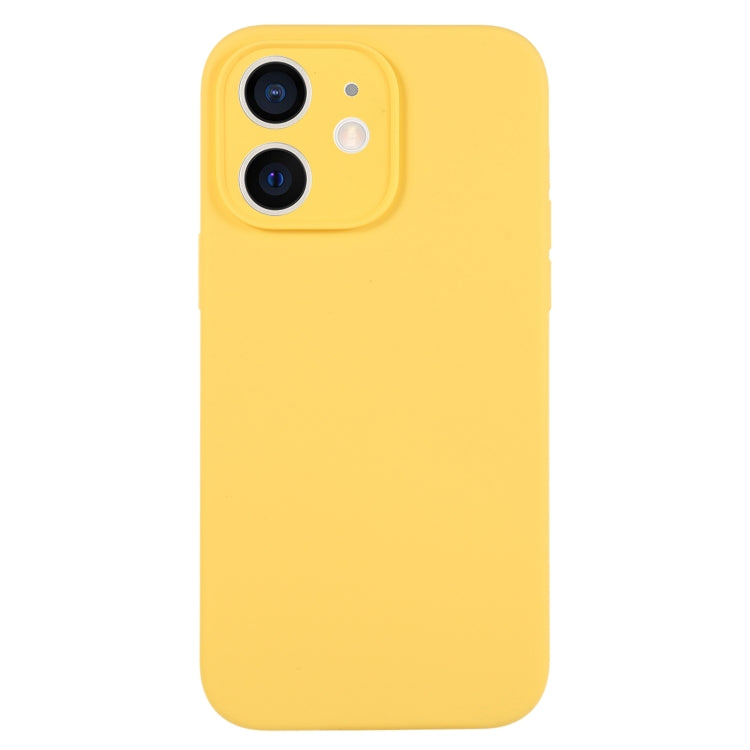 Pure Color Liquid Silicone Fine Pore Phone Case