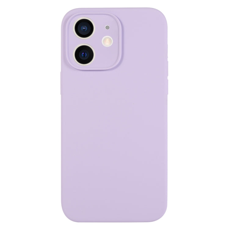Pure Color Liquid Silicone Fine Pore Phone Case