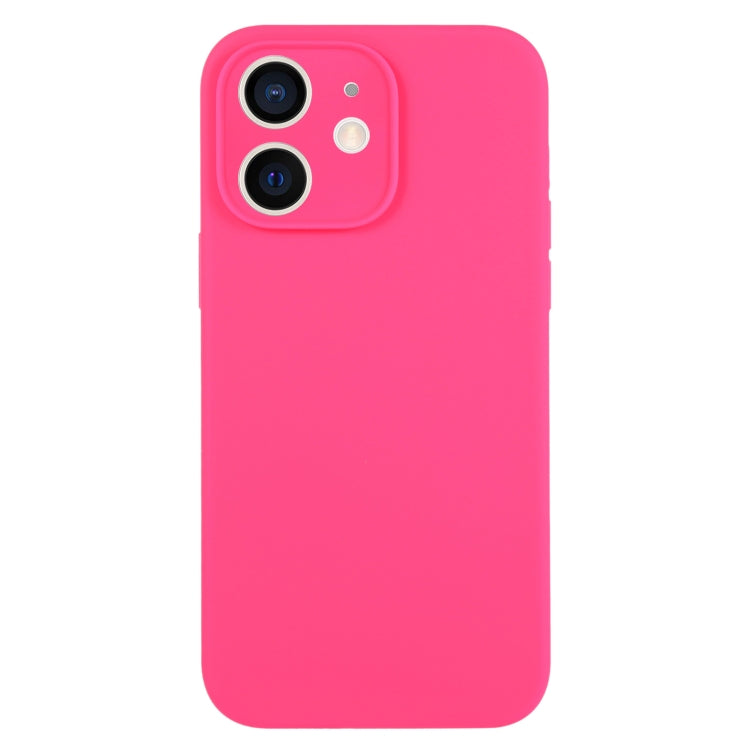 Pure Color Liquid Silicone Fine Pore Phone Case