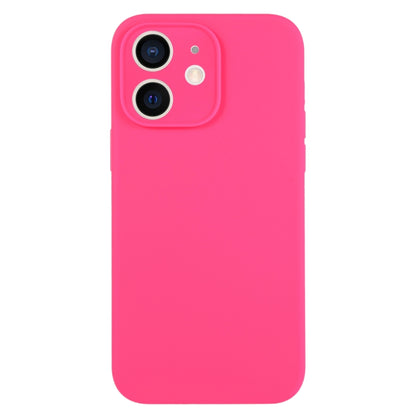 Pure Color Liquid Silicone Fine Pore Phone Case