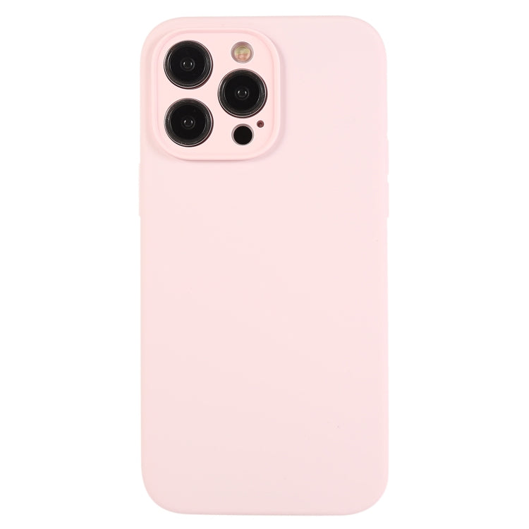 Pure Color Liquid Silicone Fine Pore Phone Case