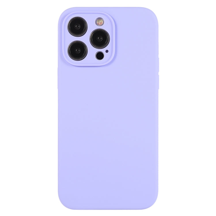 Pure Color Liquid Silicone Fine Pore Phone Case