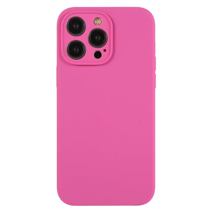 Pure Color Liquid Silicone Fine Pore Phone Case