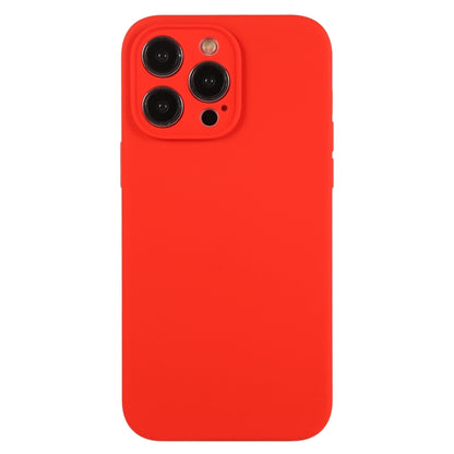 Pure Color Liquid Silicone Fine Pore Phone Case