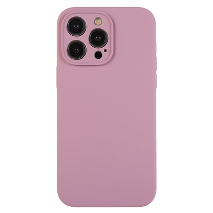 Pure Color Liquid Silicone Fine Pore Phone Case