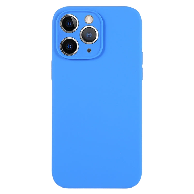 Pure Color Liquid Silicone Fine Pore Phone Case
