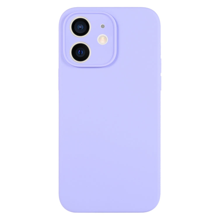 Pure Color Liquid Silicone Fine Pore Phone Case