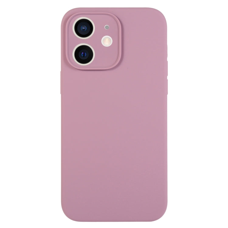 Pure Color Liquid Silicone Fine Pore Phone Case